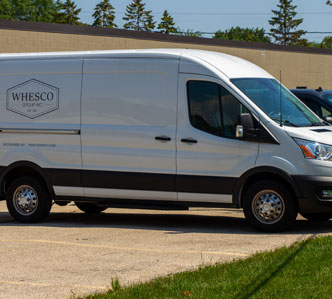 white whesco service van